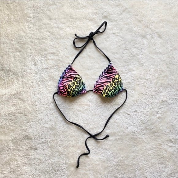 Roxy Other - ROXY Animal Bikini Top